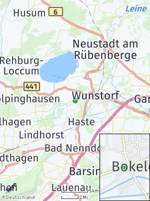 Here Map of Bokeloh bei Wunstorf