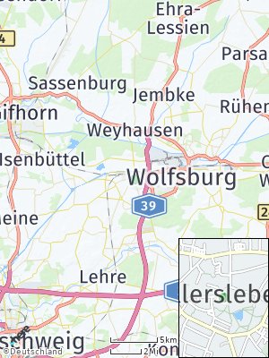 Here Map of Fallersleben