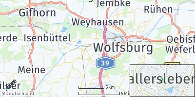 Google Map of Fallersleben