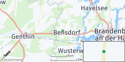 Google Map of Bensdorf