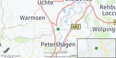 Google Map of Ovenstädt