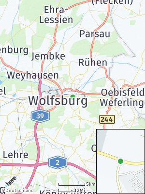 Here Map of Reislingen