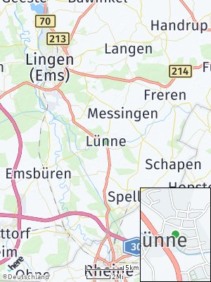 Here Map of Lünne