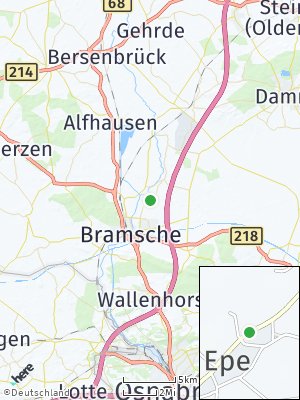 Here Map of Epe bei Bramsche