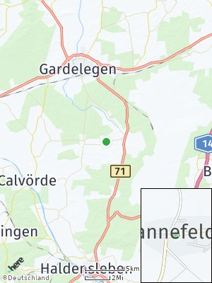 Here Map of Wannefeld
