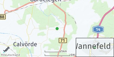 Google Map of Wannefeld
