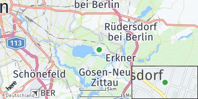 Google Map of Rahnsdorf