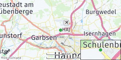 Google Map of Schulenburg