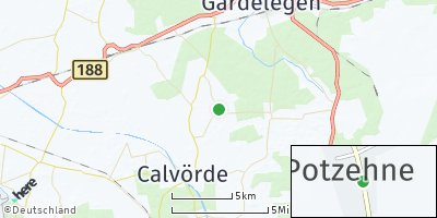 Google Map of Potzehne