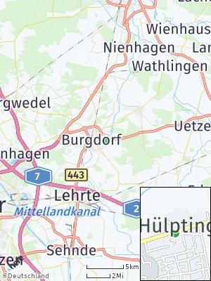 Here Map of Hülptingsen