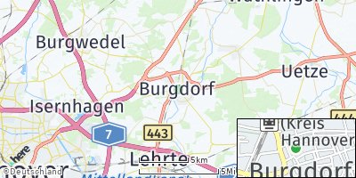 Google Map of Burgdorf