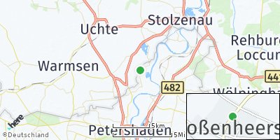 Google Map of Großenheerse