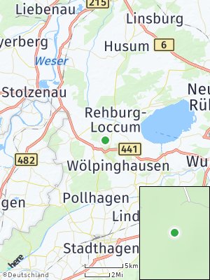 Here Map of Rehburg-Loccum