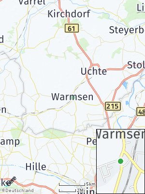 Here Map of Warmsen
