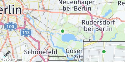 Google Map of Friedrichshagen