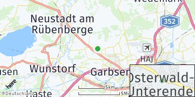 Google Map of Osterwald Unterende