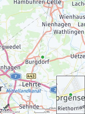 Here Map of Sorgensen