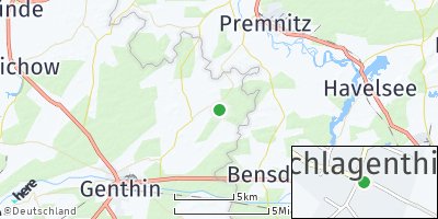 Google Map of Schlagenthin