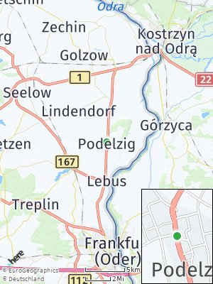 Here Map of Podelzig