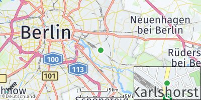 Google Map of Karlshorst