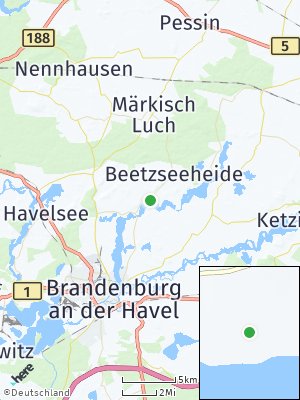 Here Map of Beetzseeheide