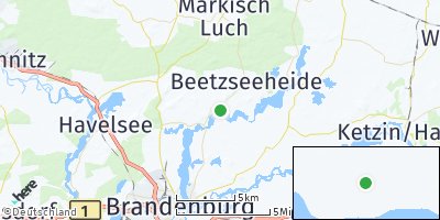 Google Map of Beetzseeheide