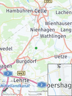 Here Map of Obershagen