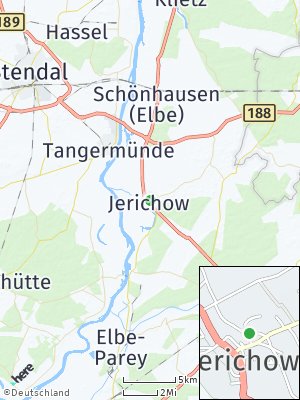 Here Map of Jerichow
