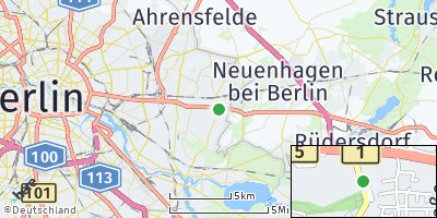 Google Map of Mahlsdorf