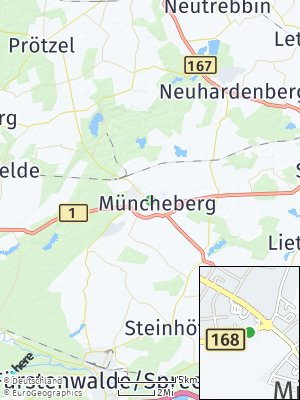 Here Map of Müncheberg