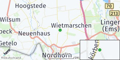 Google Map of Hohenkörben