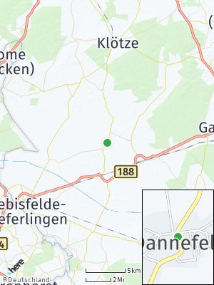 Here Map of Dannefeld