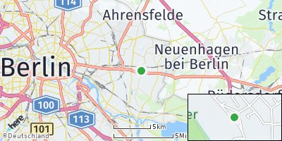 Google Map of Kaulsdorf