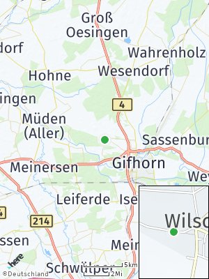 Here Map of Wilsche