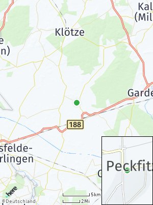 Here Map of Peckfitz