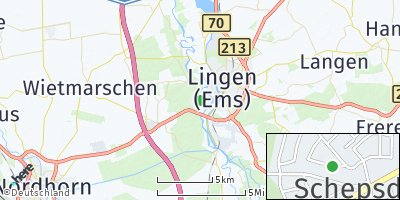 Google Map of Schepsdorf