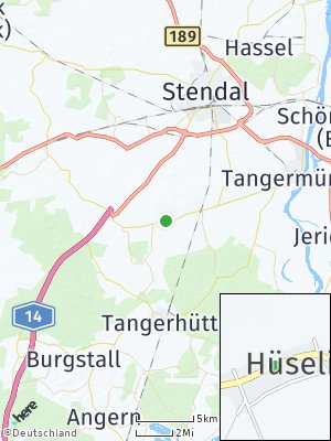 Here Map of Hüselitz