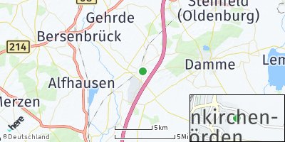 Google Map of Neuenkirchen-Vörden