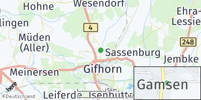 Google Map of Gamsen