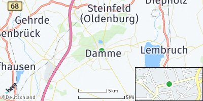 Google Map of Damme