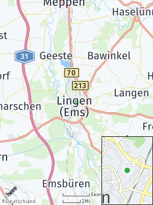 Here Map of Lingen