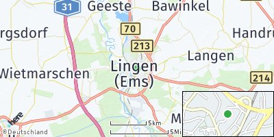 Google Map of Lingen