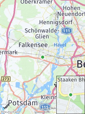 Here Map of Staaken