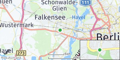 Google Map of Staaken