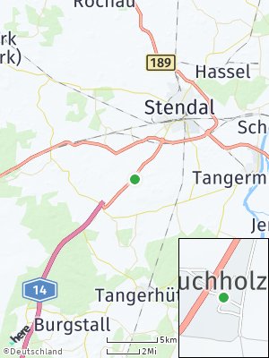 Here Map of Buchholz bei Stendal