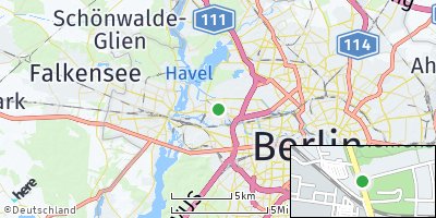 Google Map of Siemensstadt