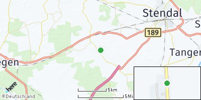 Google Map of Wittenmoor bei Stendal