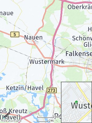 Here Map of Wustermark
