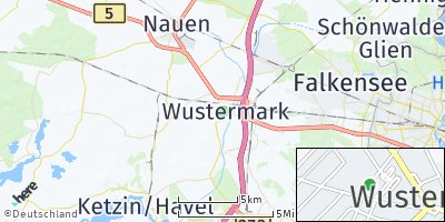 Google Map of Wustermark