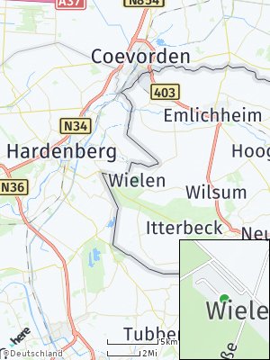 Here Map of Wielen bei Neuenhaus
